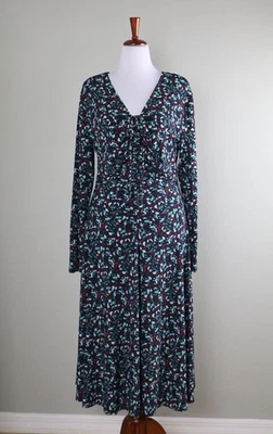 Vestido midi ajustado delantero acanalado WHITE HOUSE BLACK MARKET NUEVO CON ETIQUETAS $150 talla XL Foto 1 de 4