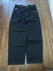 Rare Big Boy Jeans Polar Skate Co Baggy Black Skater Denim Y2K Size Small - Picture 1 of 9
