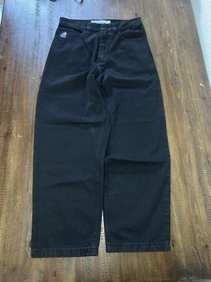 Rare Big Boy Jeans Polar Skate Co Baggy Black Skater Denim Y2K Size Small - Image 1 of 4