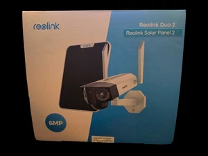 Reolink Duo 2 W/ Solar Panel 2 - 6MP (Brand New) - Picture 1 of 2