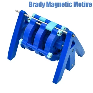Brady Magnetic Motive With 3 Adjustable Stators Free Energy Pure Magnetic Engine - Picture 1 of 7