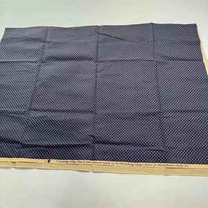marcus brothers quilting fabric cotton blue dots sturbridge village blues 43x30 - Picture 1 of 8
