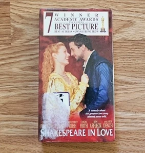 Shakespeare in Love VHS Tape Comedy Drama 1999 Brand New Sealed - Picture 1 of 4