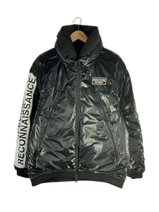 AVIREX Down Jacket M Polyester Black Plain 6112131 - Picture 1 of 6