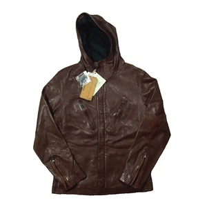 AVIREX Herren Lederjacke Braun Gr. M Kostenloser Versand von JP - Bild 1 von 10