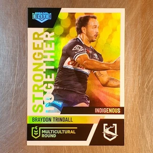 2024 NRL Elite Multicultural Round Card Braydon Trindall MC08 Sharks - Picture 1 of 2
