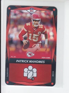 NFL Uno Elite Core Edition Patrick Mahomes Red Foil SP Chiefs #110 - Bild 1 von 1