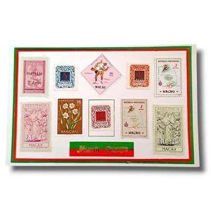 Macau Stamps set Historic Postage Unused Republica Portuguesa Scenery Cultural - Picture 1 of 6