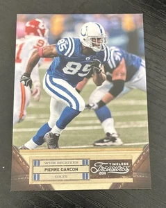 2011 Panini Timeless Treasures - Pierre Garcon #80 Silver /99 Colts - Picture 1 of 2