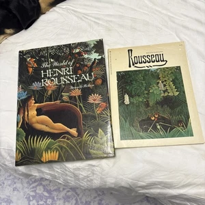 Henri Rousseau Yann Le Pichon HB  DJ Plus Rousseau David Larkin Soft back Book - Foto 1 di 23