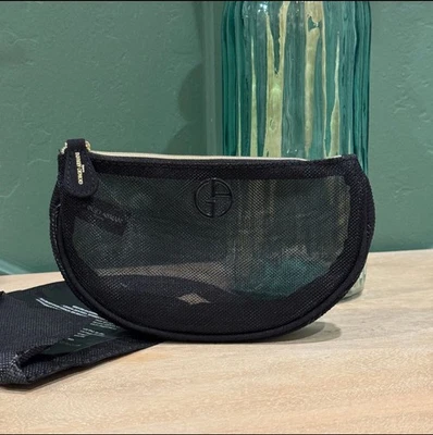 Giorgio Armani - BOLSA/ESTUCHE/BOLSA MAQUILLAJE VIAJE TELA NEGRA - NUEVA. GWP Foto 1 de 4