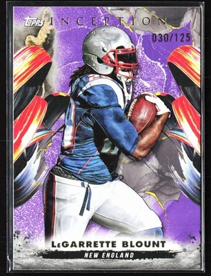 2024 Topps Inception Purple LeGarrette Blount 030/125 New England Patriots - Image 1 of 2