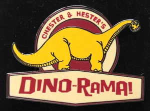 Disney Pin Chester & Hesters Dino-Rama Dinosaur Pin LE 2000 - Picture 1 of 2