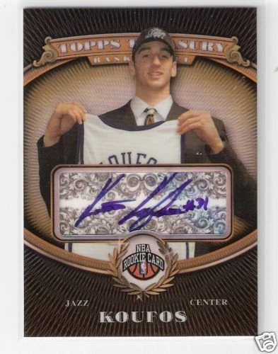 08-09 TOPPS - KOSTA KOUFOS - AUTÓGRAFO DE NOVATO #19/50 Foto 1 de 1