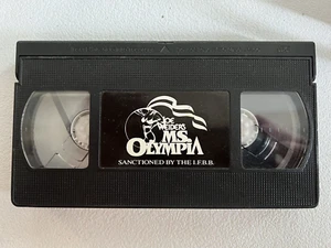 JOE WEIDER'S MS. OLYMPIA XII October 12/13th 1991 ~ RARE VHS~ TAPE ONLY - Picture 1 of 2