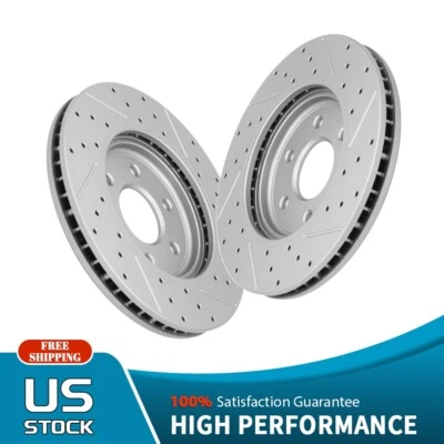 Front Disc Brake Rotors for 2005-2012 Nissan Frontier Pathfinder Xterra Equator - Image 1 of 4