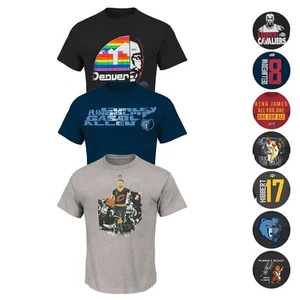 NBA Assortment of Team Player Jersey Graphic T-Shirt Collection by MAJESTIC Men - Picture 1 of 113