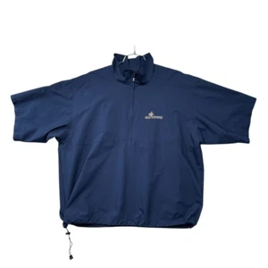 Zero Restriction Windbreaker Men's Size XXL Blue Kelly Plantation Golf 1/2 Zip - Picture 1 of 12