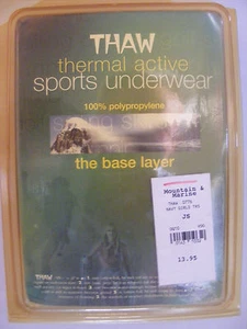 Girl's Thaw Trousers, Thermal Active Sports Baselayer, Style 0776, Age 3-5 - Picture 1 of 3