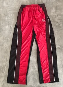 Andi Pants Boys X-Large 14 16 Basketball Satin Mesh Red Black Athletic Track - Picture 1 of 12