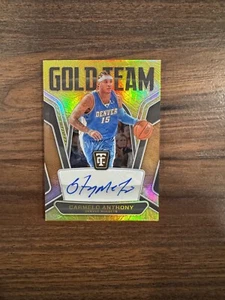 2024-25 Totally Certified Gold Team Carmelo Anthony GOLD Auto #/10 RARE SSP Nugs - Picture 1 of 2