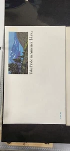 US #UX118 Unused 1987, Postal card, 14c Take Pride in America - #B786 - Picture 1 of 2