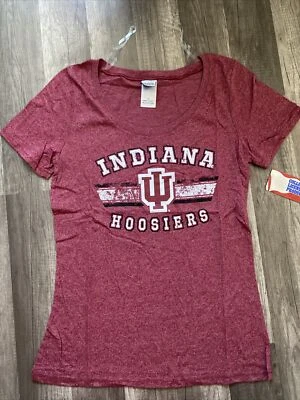 Indiana Hoosiers  Scoop Women T-Shirt Size L - Image 1 of 4