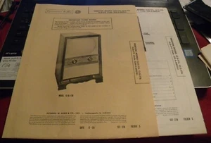 FIRESTONE TELEVISION - 3 MODELS (SAMS PHOTOFACT 279-5) - Picture 1 of 1