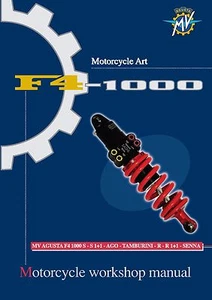 MV Agusta Service Chassis Manual 2006 F4 1000 S, F4 1000 S 1+1 & F4 1000 AGO - Picture 1 of 12