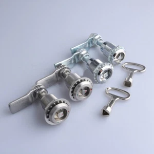 Juego de 4 cerraduras telescópicas cilíndricas para gabinete de control cerradura de chasis gabinete de leva - Imagen 1 de 15