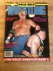 Gold Belt Wrestling Magazine December 1987 Dusty Rhodes Mache Jesse WWF