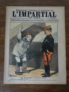 L'IMPARTIAL DE L'EST (genre Le Rire) Juin 1903 ill. Benjamin Rabier A.GUILLAUME - Picture 1 of 3