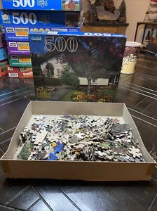 Vintage 500 Piece Guild Puzzle, Grock Cottage, Devon, England - Picture 1 of 4