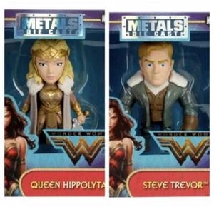METAL DIECAST TOY FIGURE QUEEN HIPPOLYTA STEVE TREVOR WONDER WOMEN COLLECTABLE - Picture 1 of 18