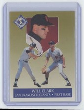 1991 FLEER WILL CLARK SAN FRANCISCO GIANTS #2
