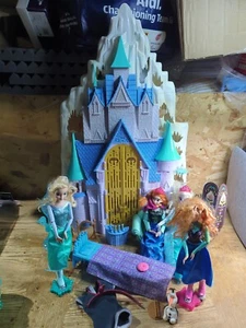 Mattel Disney Castillo Frozen Palacio de Hielo + Muñecas y Accesorios Muñecas de Patinaje sobre Hielo - Imagen 1 de 20