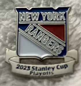 NY RANGERS SPILLA DIPENDENTI SOLO 2023 STANLEY CUP PLAYOFFS MSG NHL HOCKEY - Foto 1 di 3