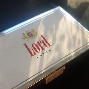 Schachtel 50 Lord Extra Zigarettenschachtel Papier/ Pappe aus 1960/70 er -LEER!!