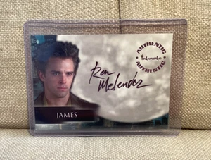 Angel S3 Autograph Card A20 Ron Melendez as James Inkworks 2002 Trading Card - Picture 1 of 2