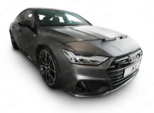 CAR HOOD BONNET BRA fit AUDI A7 C8 since 2018 NOSE FRONT END MASK BRA DE CAPOT - Imagen 1 de 4