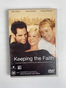 Keeping The Faith DVD Ben Stiller Edward Norton Jenna Elfman - Picture 1 of 4