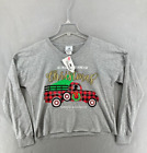 Simply Southern T Shirt Womens large All Hearts Come home for Christmas Crop