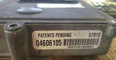 04606105 Dodge Stratus o Chrysler Sebring 1995 ecu ecm computador Foto 1 de 4