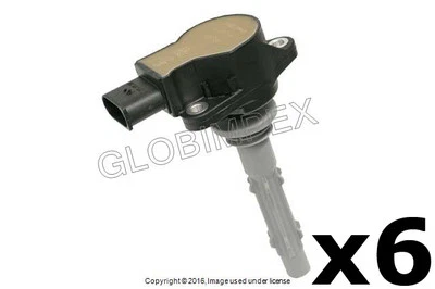 Mercedes (2005+) Ignition Coil With Spark Plug Connector (6) DELPHI OEM  - Image 1 of 2