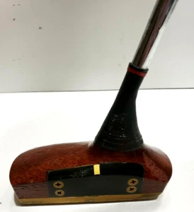 Lehmanns 50's Goddess Persimmon Bronze Center Shaft Custom Putter M 1260 RH 34" - Picture 1 of 11