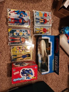 DC Comics FTC Retro Style Aqua Lad, Speedy, Superman, Cat Woman, Aquaman Shark - Picture 1 of 8