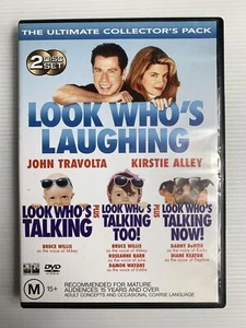 LOOK WHO'S LAUGHING 1 2 3 Travolta Alley DVD R4 Cult Comedy - Picture 1 of 4