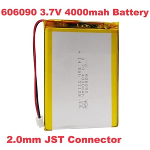 3.7V 4000mAh 606090Li Polímero Li Batería para MP3 Mobile Power Cámara GPS PH2.0 - Imagen 1 de 5