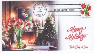 25-355, 2025, Holiday Cheer, Ersttagsbrief, Standardstempel, Washington DC, - Bild 1 von 1