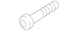Genuine Volkswagen Water Pump Assembly Mount Bolt N-104-707-05 - Picture 1 of 3